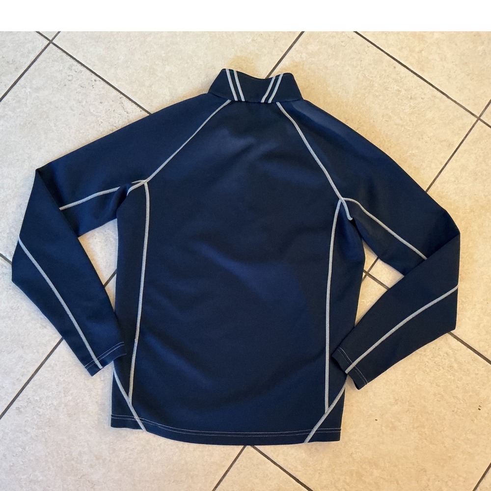 Sunice Superlite FX Quarter Zip Mens Medium Navy‎ Blue Excellent Sport Pullover - Picture 2 of 8